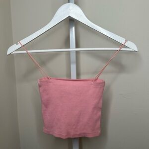 Zara Pink Tank in Size Small